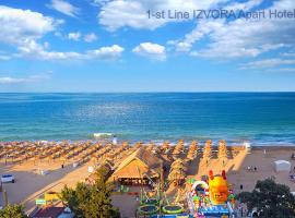1-st Line Izvora Sea View Apartments on Golden Sands, proprietate de vacanță aproape de plajă din Nisipurile de Aur