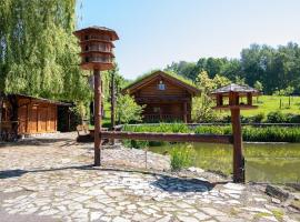 Srub RANCH NA HRANICI, lodge ở Baška