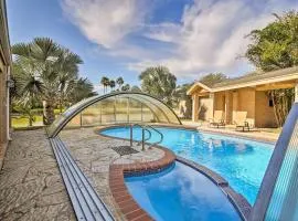 Pool and Game Room Waterfront Harlingen Home