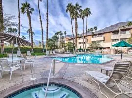 Central Palm Springs Resort Condo with 2 Balconies