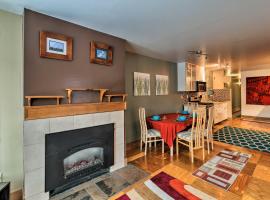 Walk to Town and Coast Anchorage Condo with Fireplace