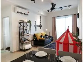 I City Residence, 2 Bedroom 4-7 Pax unit, Walking to Theme n Water Park & Shopping Mall