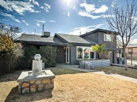 엘패소에 위치한 호텔 El Paso Home with Yard - Walk to UTEP and Cinci St