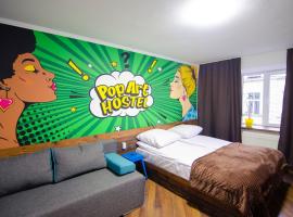 Pop Art Hostel Rynok Sq, hotell i Lviv