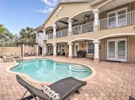 Luxury Palm Coast Home with Dock and Game Room!