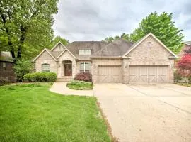 Bentonville Home with Pool Table, 2 Mi to Downtown!