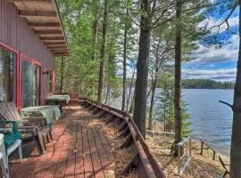 Lakefront Hartford Cabin with Canoe and Boat Ramp