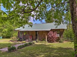 Secluded Cabin with Pond - 37 Mi to Gulf Coast!, hotel in Wiggins