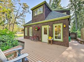 Port Townsend Cottage Near Wineries and Golf, majake sihtkohas Port Townsend