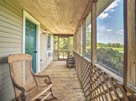 Cozy Rixeyville Cottage with Deck, Grill, and Stabling, hotell nära Brandy Station Battlefield Park, Remington