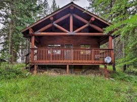 Trego Cabin with Mountain Views and Lake Access!, hotel with parking in Trego