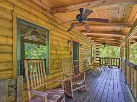 Rustic Andrews Cabin Rental with Deck and Fire Pit!