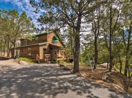 Alto Home with Deck and Views about 15 Mi to Ski Apache!