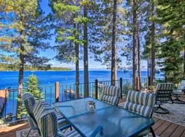 Dock Access and Hot Tub Waterfront Meeks Bay Home