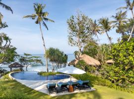 Villa Ronggo Mayang at Balian beach、Antasariのホテル