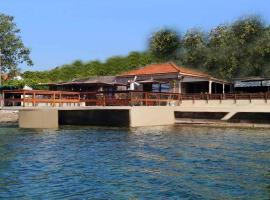 Stone Villa Inside Sea- Kids'Land, hotel in Platanidia