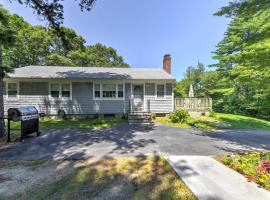 Cape Cod Home on 1 Acre Less Than 8 Mi to Beach!, hotel in Mashpee
