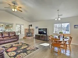 Centrally Located Mt Shasta Home with Deck!
