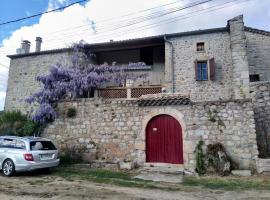 mas cevenol, nyaraló Rosières-ben