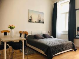 Modern cozy apartment in central Prague, hotel near Historical Building of the National Museum of Prague, Prague