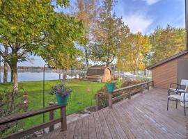 Quintessential Lake George House with BBQ and Fire Pit, beach hotel in West Branch