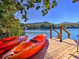 Boathouse, Sunroom and Decks Lake Lure Cottage