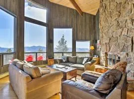 Panoramic Mountain-View Retreat with Hot Tub and Deck!