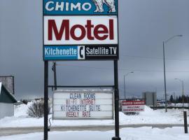 Chimo Motel, hotel cerca de Polar Bear Habitat Heritage Village, Cochrane