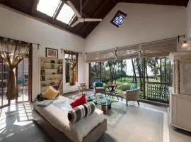 SaffronStays Thalassea, Alibaug - picturesque sea-facing villa with colonial decor