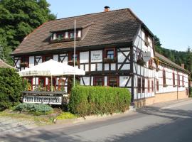 Hotel Zum Bürgergarten, hotell sihtkohas Stolberg im Harz