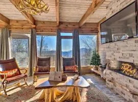 Luxe Blue Ridge Mountain Retreat with Sauna and Creek!