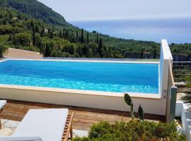 White Villas Lefkada, βίλα στο Καλαμίτσι