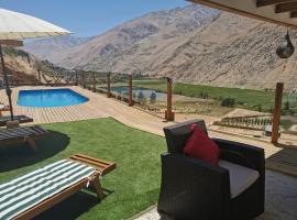 Lodge Nueva Elqui, cabană din Pisco Elqui