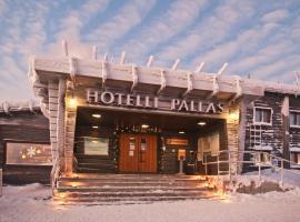 Mājdzīvniekiem draudzīga viesnīca Lapland Hotels Pallas pilsētā Pallastunturi