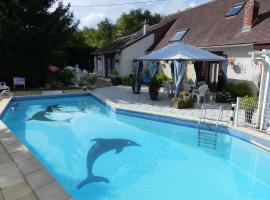 Les dauphins de Mareuil, guest house in Mareuil-sur-Cher