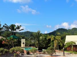 Villa Kelapa Langkawi，瓜埠瑪蘇麗公主墓附近的飯店