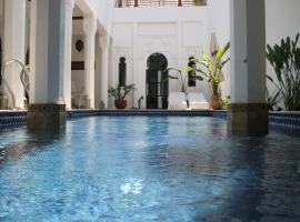 Riad Bellamane Marrakech, hotel romântico em Marraquexe