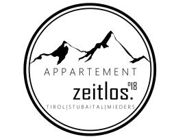 Appartement Zeitlos. °18, hotel a prop de Ochsenhütte, a Mieders