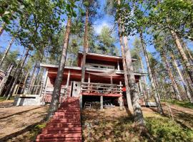 Kirvesjärven Simpukka, casa de temporada em Rokua