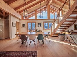 Chalet Bärgsunna Penthouse, hôtel à Wengen