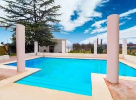 Villa in Villamuriel with Pool and Barbecue