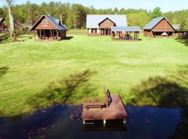 Dzūkijos uoga, hotel-fazenda em Viršurodukis