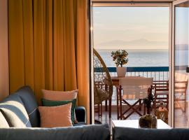 Seafront Luxury President Suite Aegean Sunset, viešbutis Salonikuose, netoliese – PAOK Basketball Arena