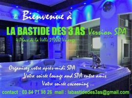 LA BASTIDE DES 3 AS & Spa, beach rental in Vriange
