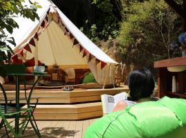 Kereru site, luksustelt i Waihi