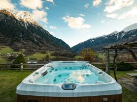 Modern charme studio in Chalet, hotel with parking in Ponto Valentino
