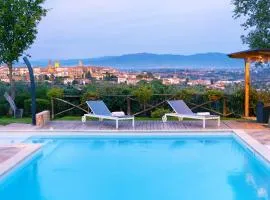 LUXURY VILLA SALTWATER POOL 35min FROM CORTONA