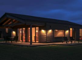 Pellworm में, होटल Gud Jard Lodge Nr 13 - Design-Ferienhaus mit exklusiver Ausstattung