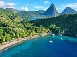 Jade Mountain, hotel en Soufrière