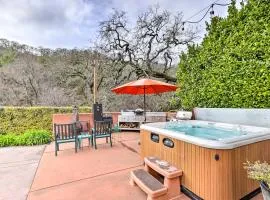 Wine Country Retreat at Private Creekside House!